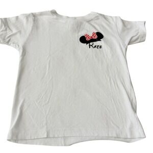 USA Strong Kids Minnie Mouse Kate Graphic T-Shirt White 3T‎ Short Sleeve Cotton